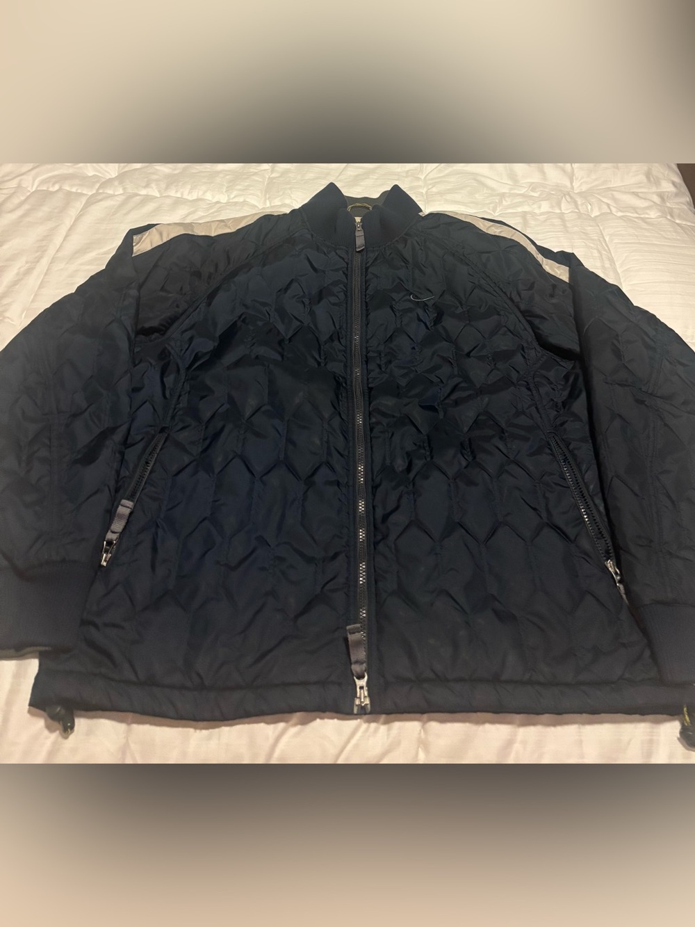 Vintage Blue Nike Puffer Jacket Size XL